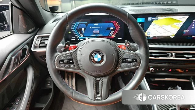 BMW M4 (G82) 2023 Серебристо-серый из Кореи, фото 3