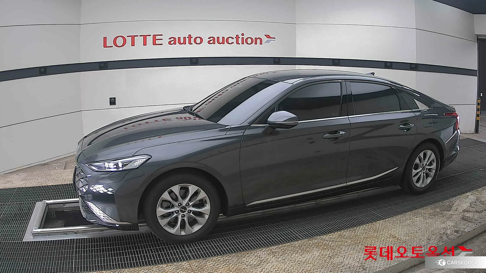 Kia K8 2022 Interstellagray из Кореи, фото 3