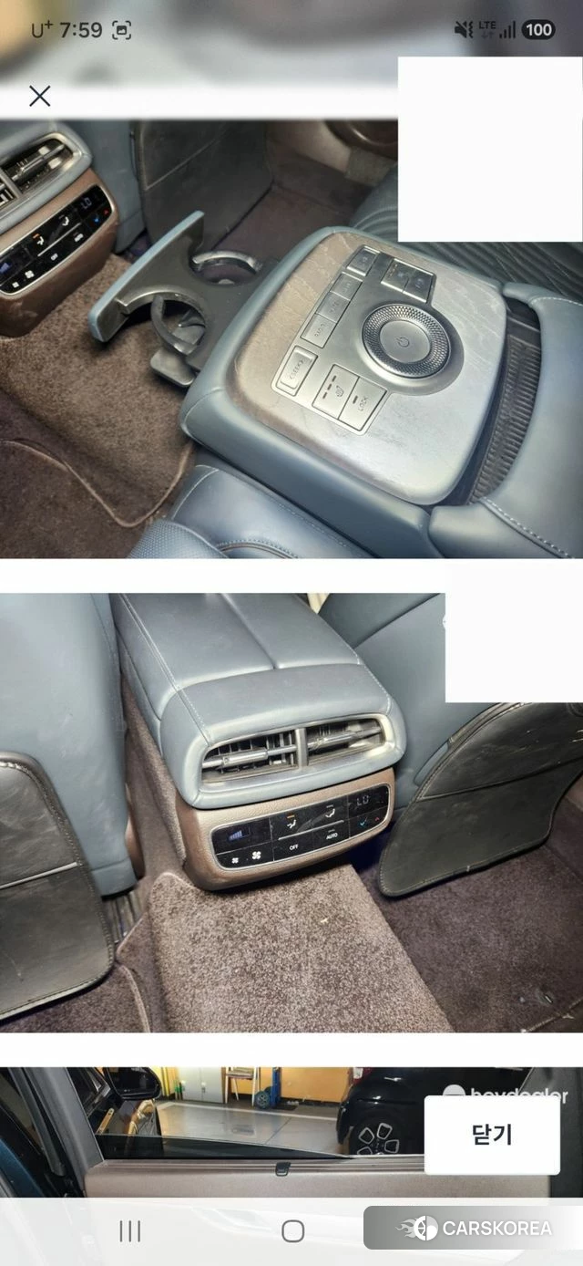 Genesis G80 (RG3) 2021 Темно-зеленый из Кореи, фото 3