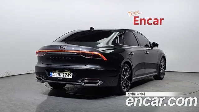 Hyundai The New Grandeur IG 2021 Серый из Кореи, фото 3