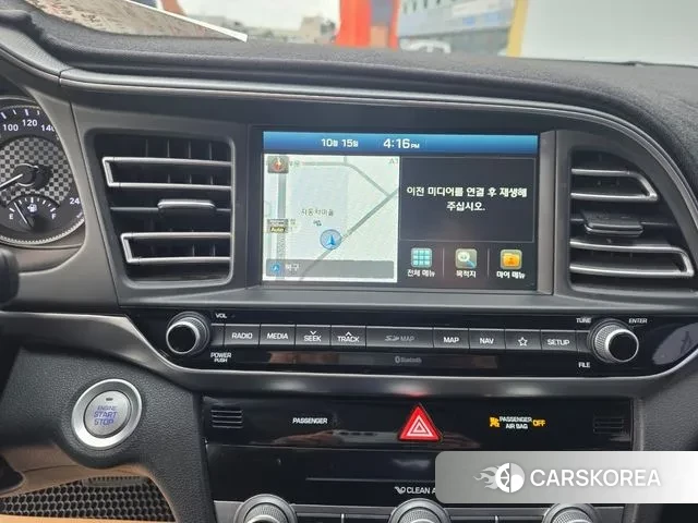 Hyundai The New Avante AD 2019 Синий из Кореи, фото 3