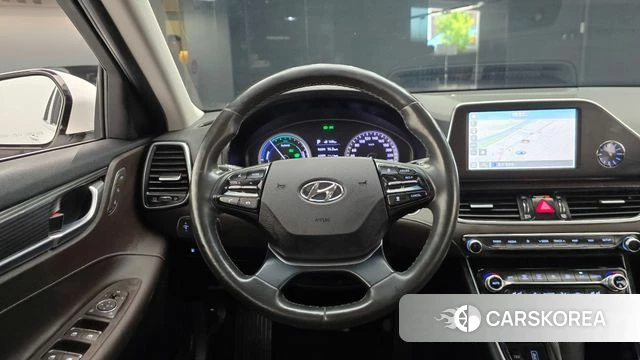 Hyundai Grandeur IG Hybrid 2018 Белый из Кореи, фото 3