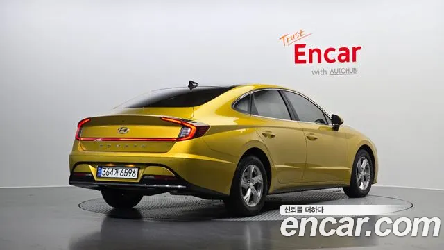 Hyundai Sonata (DN8) 2019 Желтый из Кореи, фото 3