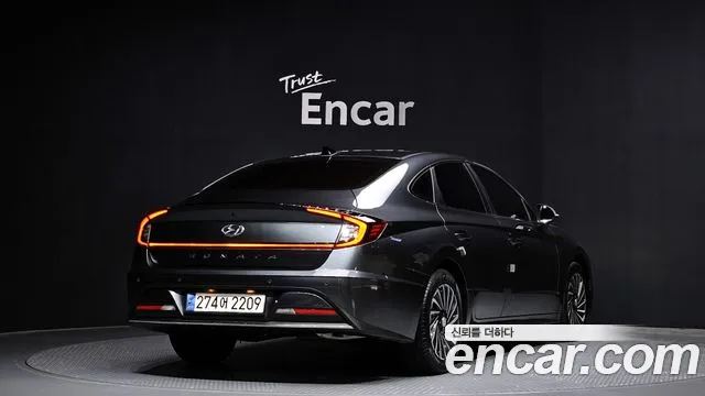 Hyundai Sonata Hybrid (DN8) 2021 Серый из Кореи, фото 3