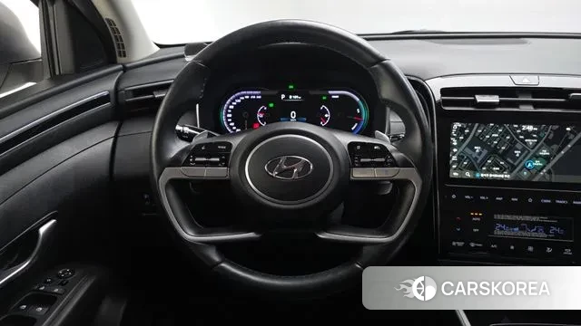 Hyundai Tucson Hybrid (NX4) 2020 Белый из Кореи, фото 3