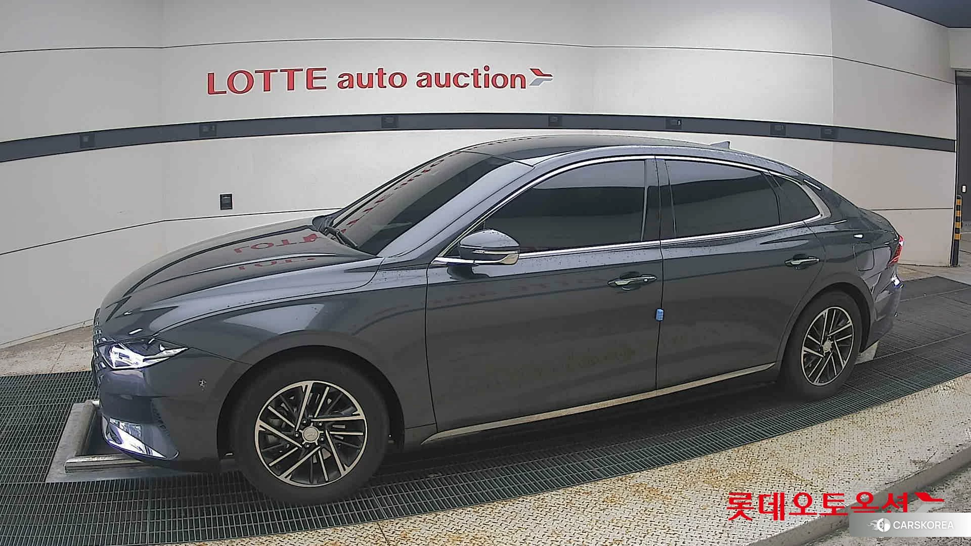 Hyundai Grandeur 2022 Nocturne Grey Metallic из Кореи, фото 3