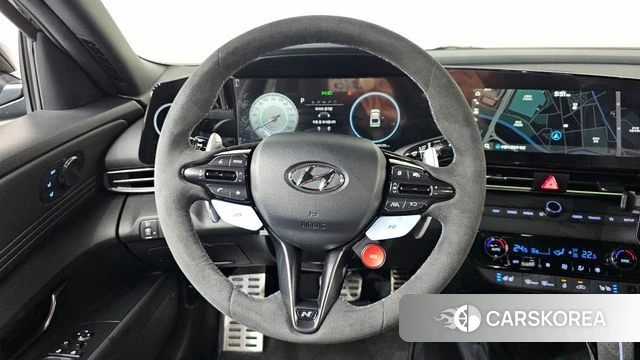 Hyundai Avante (CN7) 2022 Черный из Кореи, фото 3