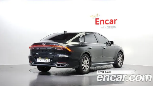 Hyundai The New Grandeur IG Hybrid 2020 Черный из Кореи, фото 3