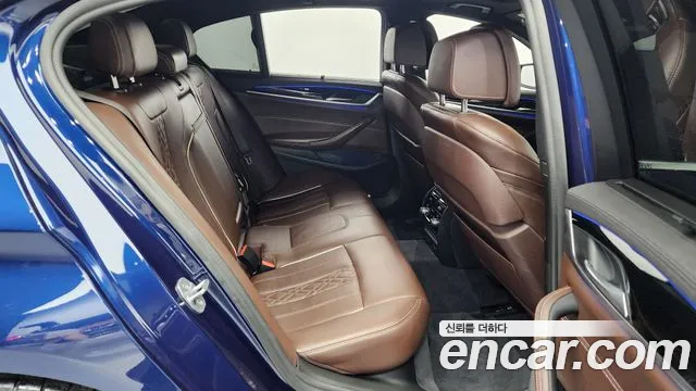 BMW 5 Series (G30) 2019 Синий из Кореи, фото 3