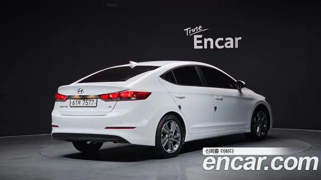 Hyundai Avante AD 2018 Белый из Кореи, фото 3