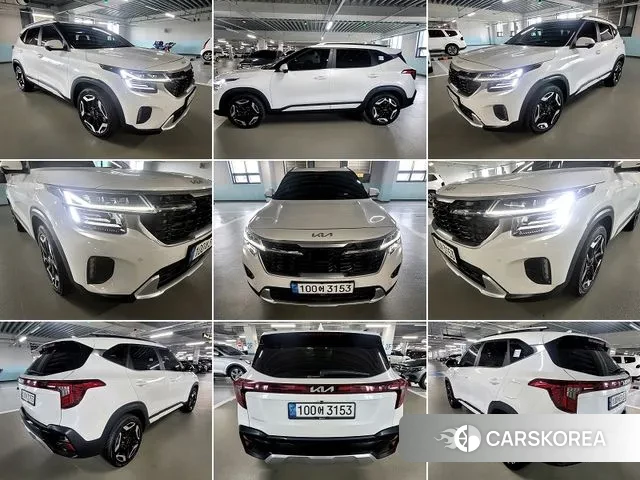 Kia The New Seltos 2023 Белый из Кореи, фото 3