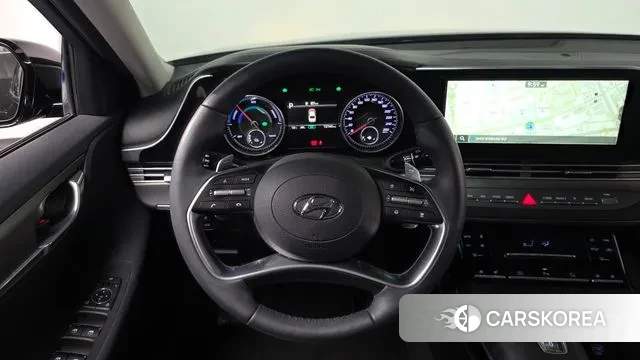 Hyundai The New Grandeur IG Hybrid 2021 Черный из Кореи, фото 3