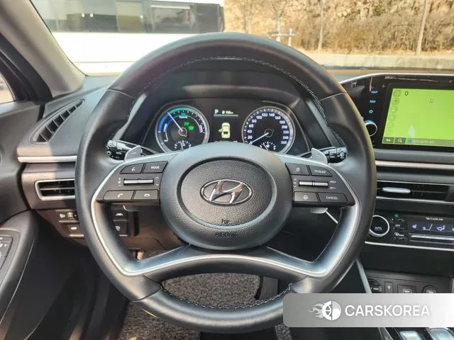Hyundai Sonata Hybrid (DN8) 2022 Черный из Кореи, фото 3
