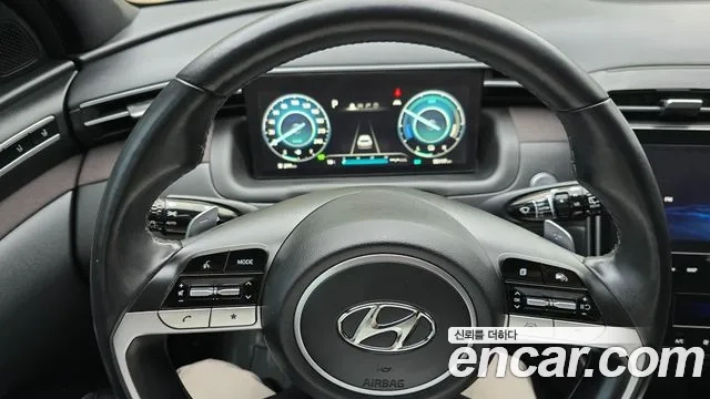 Hyundai Tucson Hybrid (NX4) 2021 Серый из Кореи, фото 3