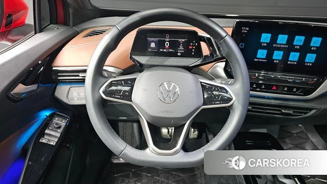 Volkswagen ID.4 2023 Красный из Кореи, фото 3