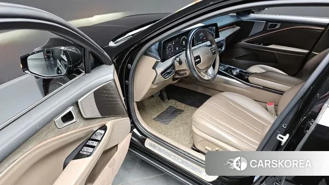 Kia K8 2021 Черный из Кореи, фото 3