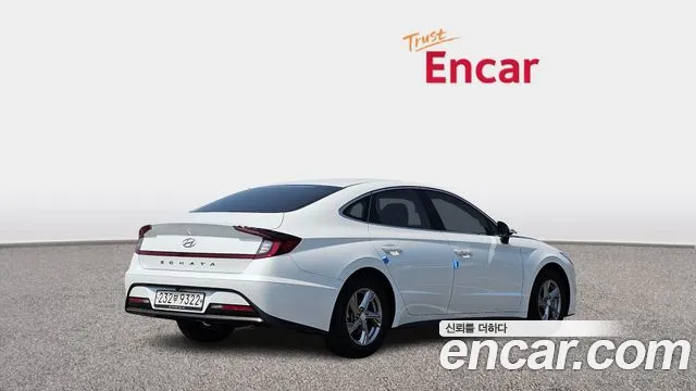 Hyundai Sonata (DN8) 2022 Белый из Кореи, фото 3