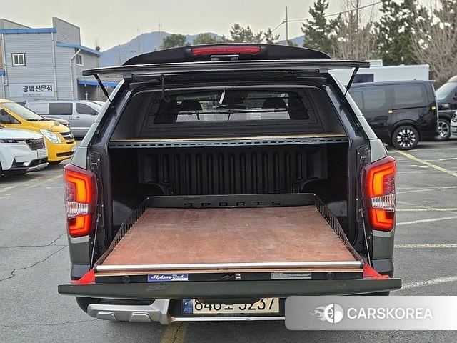 Ssangyong The New Rexton Sports Cannes 2021 Темно-зеленый из Кореи, фото 3