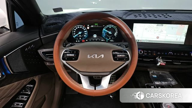 Kia K8 Hybrid 2022 Белый из Кореи, фото 3