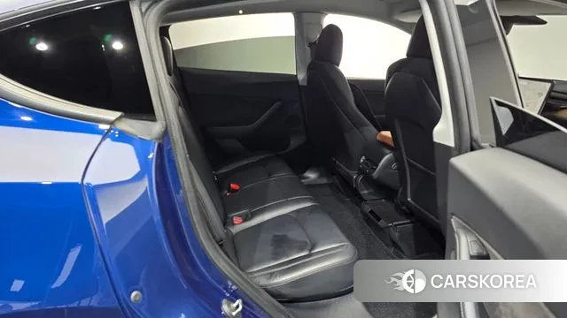 Tesla Model Y 2021 Синий из Кореи, фото 3