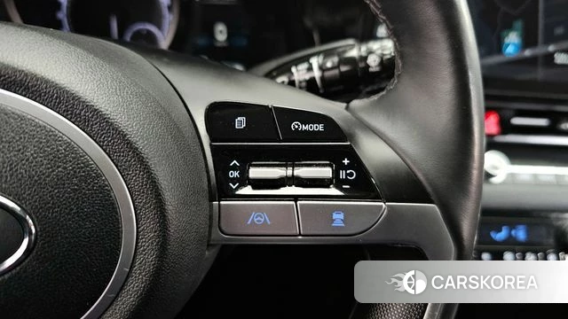 Hyundai Avante Hybrid (CN7) 2022 Белый из Кореи, фото 3