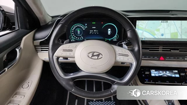 Hyundai The New Grandeur IG Hybrid 2022 Черный из Кореи, фото 3