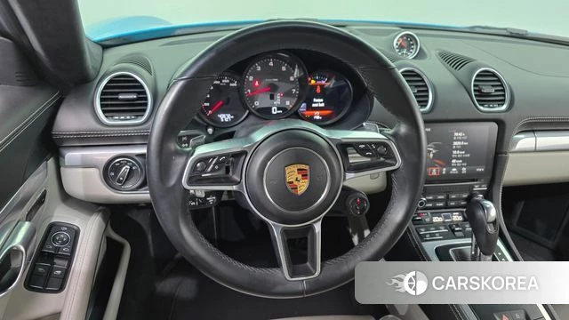 Porsche 718 Cayman 2020 Небесно-голубой из Кореи, фото 3
