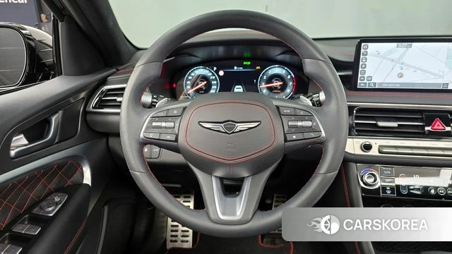 Genesis The New G70 2023 Черный из Кореи, фото 3
