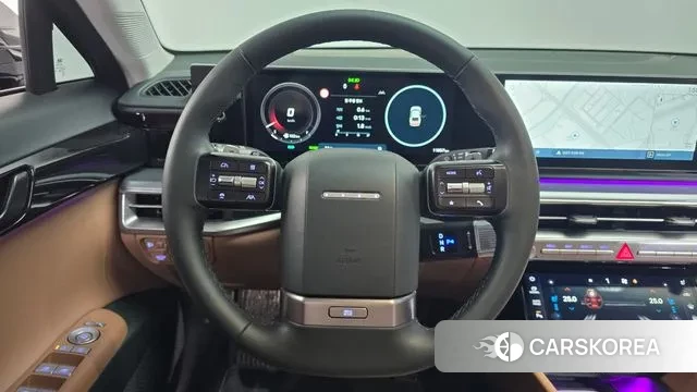 Hyundai Grandeur Hybrid (GN7) 2023 Черный из Кореи, фото 3