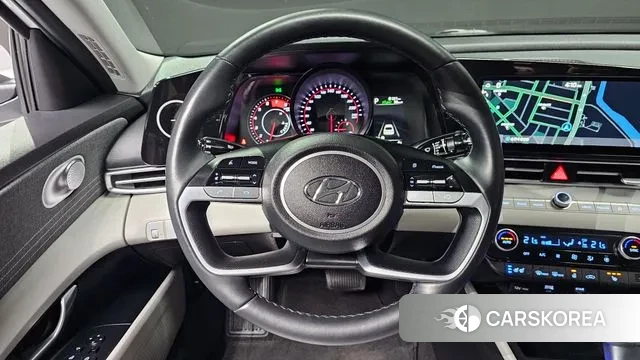 Hyundai Avante (CN7) 2021 Белый из Кореи, фото 3