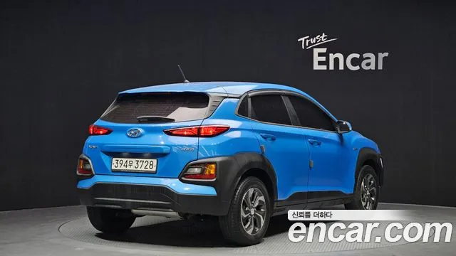 Hyundai Kona Hybrid 2020 Синий из Кореи, фото 3