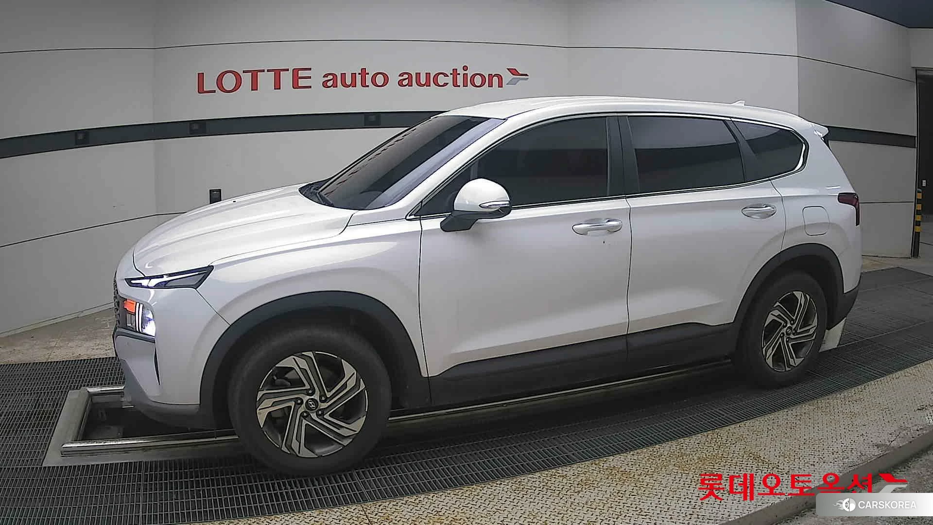 Hyundai Santa Fe 2021 White cream (optional) из Кореи, фото 3