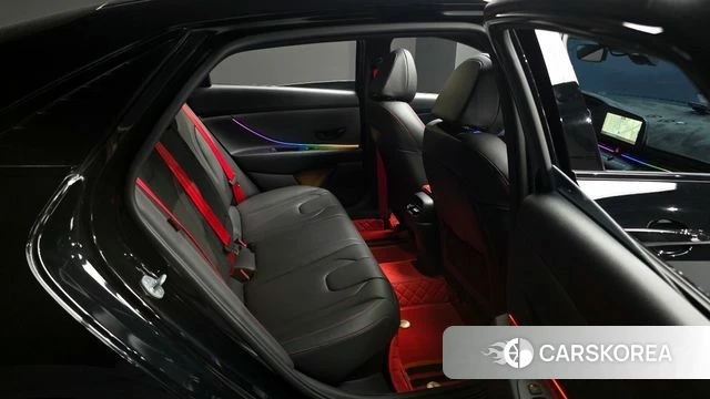 Hyundai The New Avante Hybrid (CN7) 2025 Черный из Кореи, фото 3