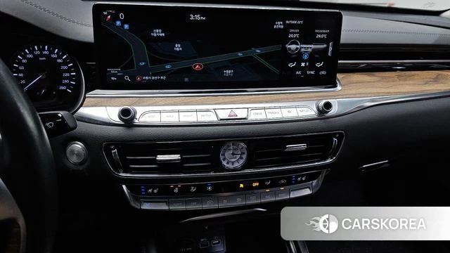 Kia The New K9 2nd generation 2022 Черный из Кореи, фото 3