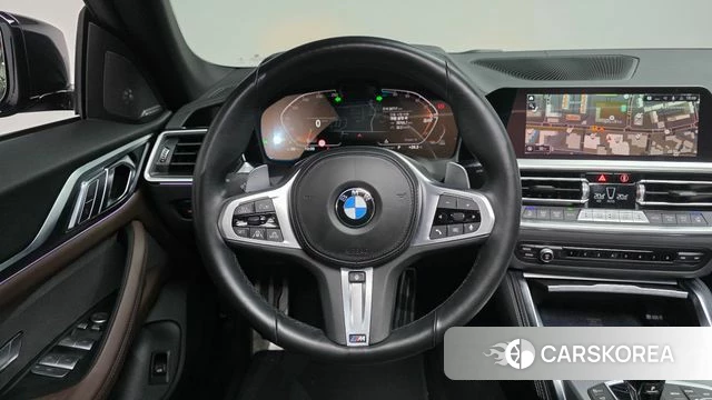 BMW 4 Series (G22) 2022 Черный из Кореи, фото 3