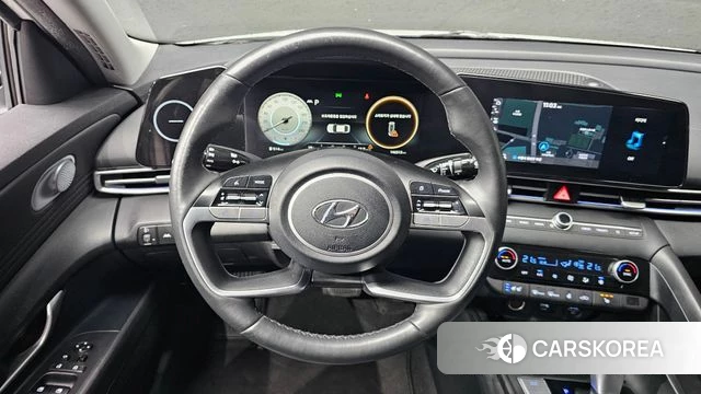 Hyundai Avante (CN7) 2021 Белый из Кореи, фото 3