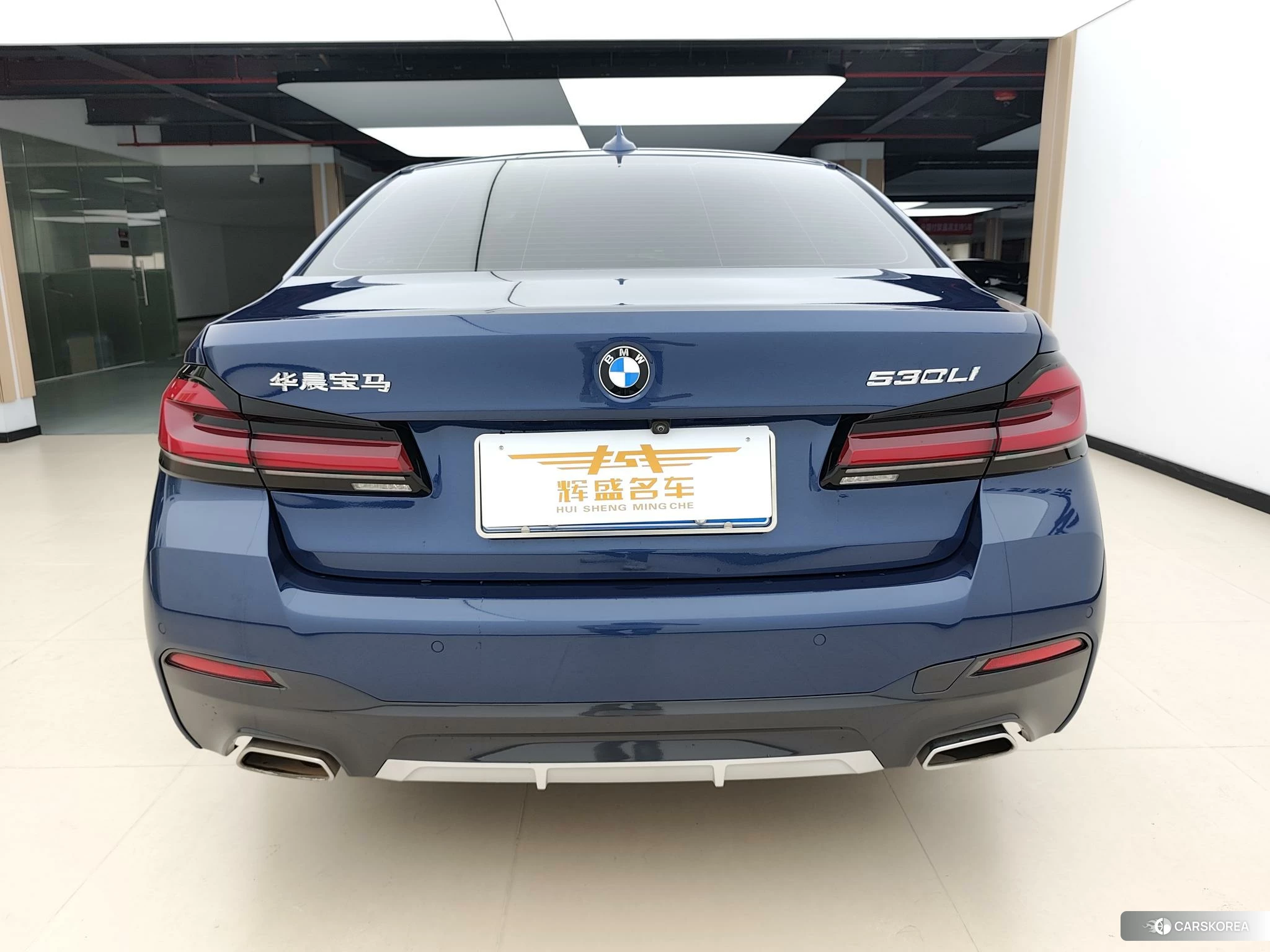 BMW 5 series 2020 Синий из Китая, фото 3