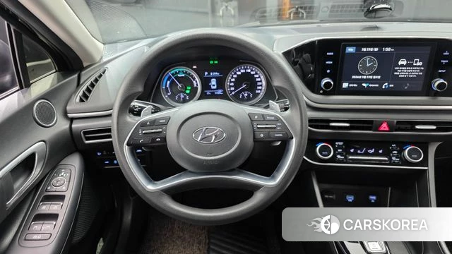 Hyundai Sonata Hybrid (DN8) 2020 Черный из Кореи, фото 3