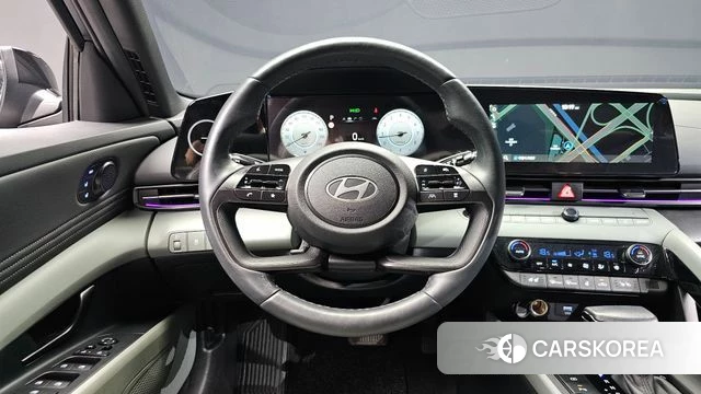 Hyundai The New Avante (CN7) 2023 Черный из Кореи, фото 3