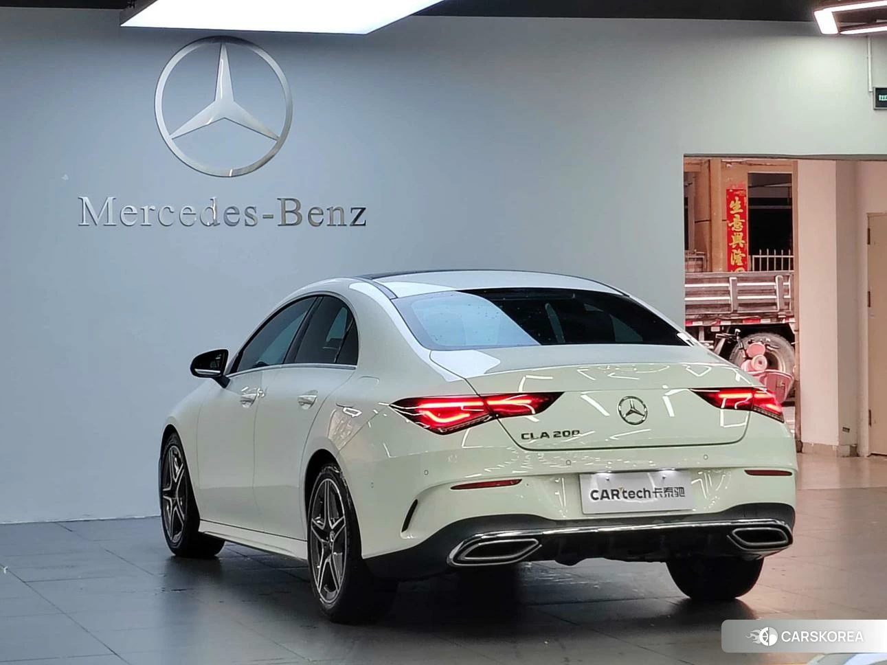 Mercedes-Benz CLA (import) 2021 Белый из Китая, фото 3