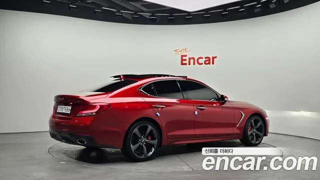 Genesis G70 2019 Красный из Кореи, фото 3