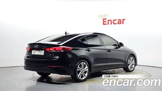 Hyundai Avante AD 2018 Черный из Кореи, фото 3