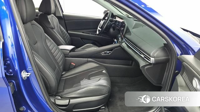 Hyundai Avante Hybrid (CN7) 2022 Синий из Кореи, фото 3