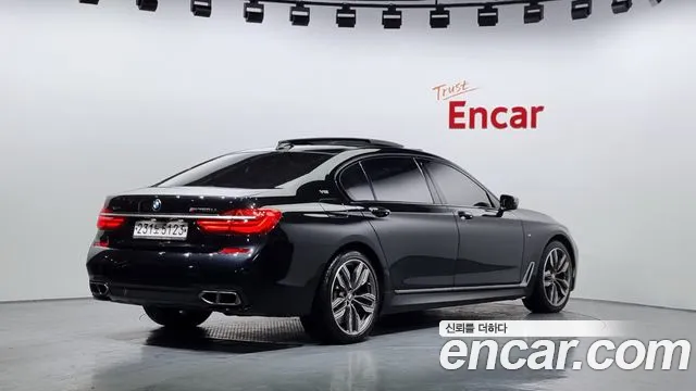 BMW 7 Series (G11) 2018 Черный из Кореи, фото 3