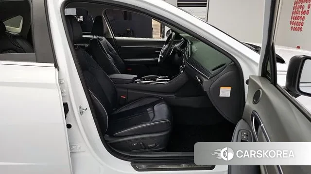 Hyundai Sonata Hybrid (DN8) 2022 Белый из Кореи, фото 3