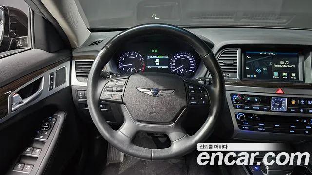 Genesis G80 2018 Черный из Кореи, фото 3