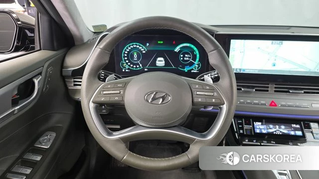 Hyundai The New Grandeur IG Hybrid 2022 Черный из Кореи, фото 3