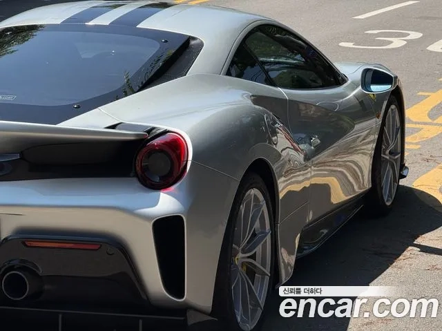 Ferrari 488 Pista 2019 Серебряный из Кореи, фото 3