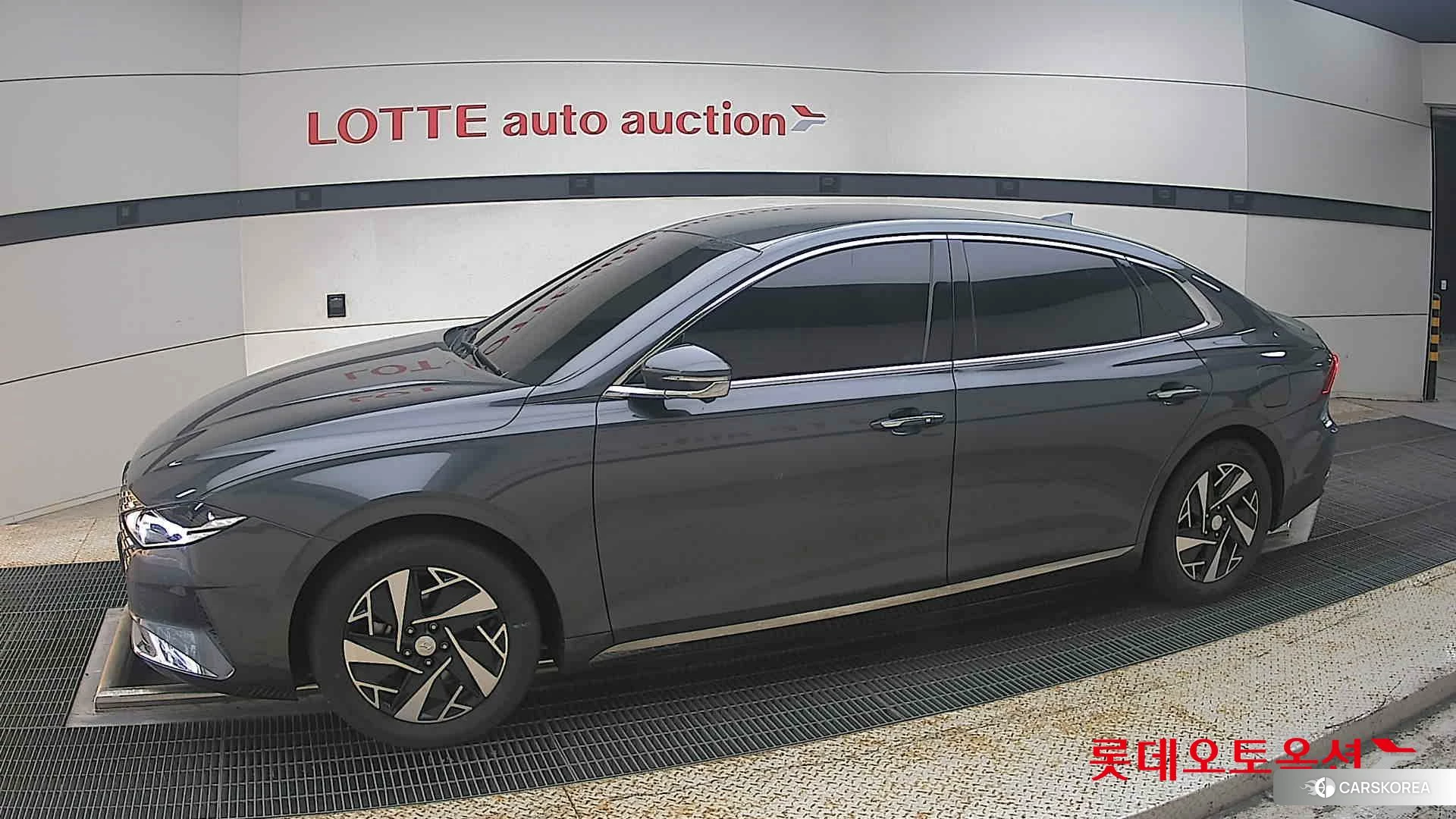 Hyundai Grandeur Hybrid 2023 Nocturne Grey Metallic из Кореи, фото 3