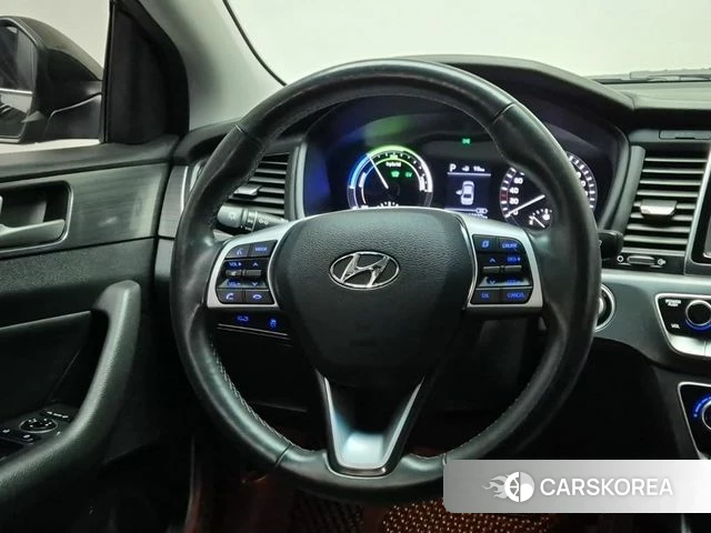 Hyundai Sonata New Rise Hybrid 2018 Черный из Кореи, фото 3